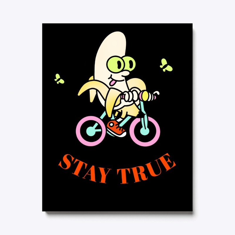Stay True Like Bicycle Rider