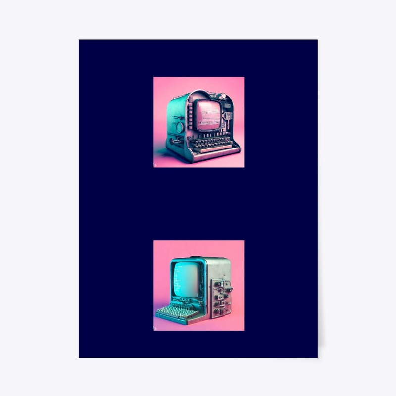 Retro futurism T-SHIRT