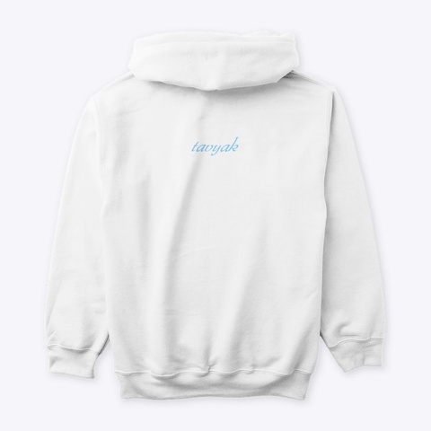 Kayak Fishing Apparel White T-Shirt Back