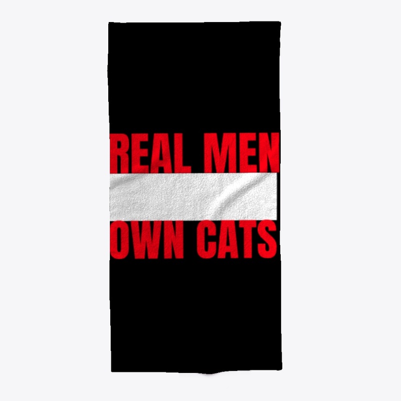 REAL MEN OWN CATS T SHIRT,GIFT T SHIRT.