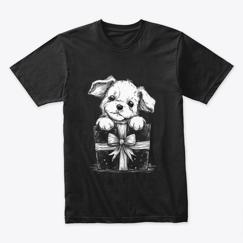 Cute Xmas Gift Pup