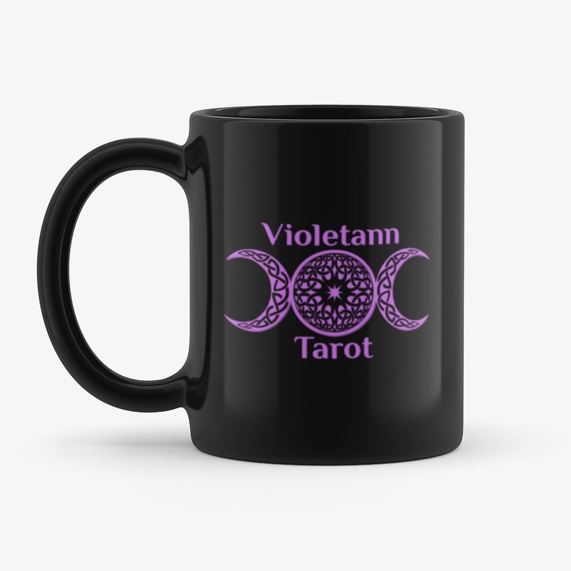 Violetann Tarot Logo (black)