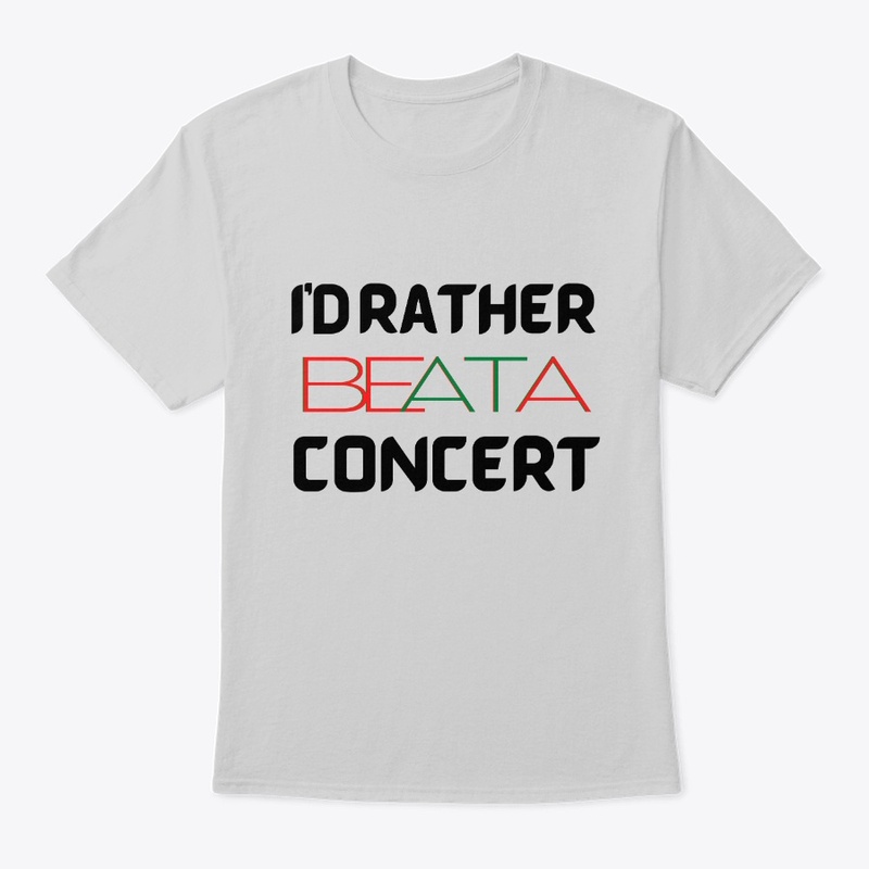I'd rather be at a concert.