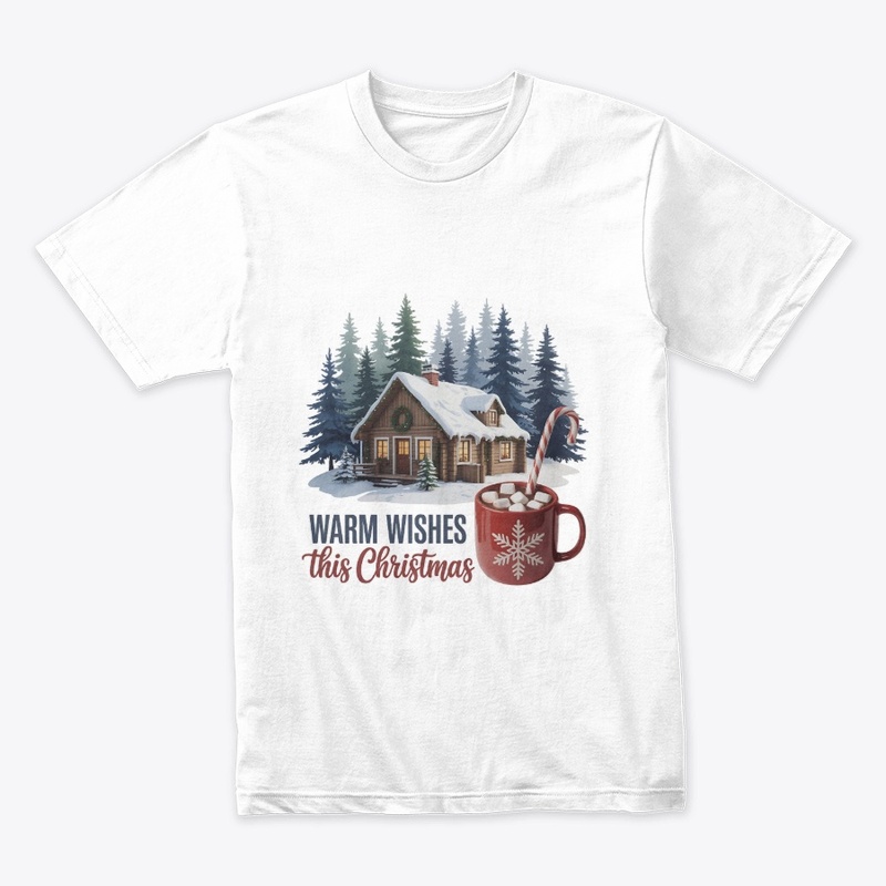 Warm Wishes Christmas t-shirt