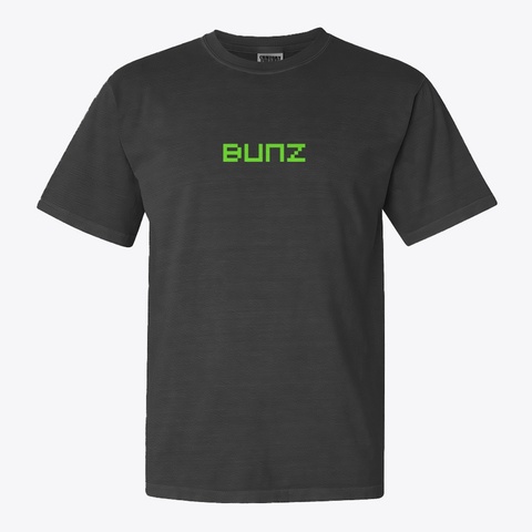 Bunz Black T-Shirt Front