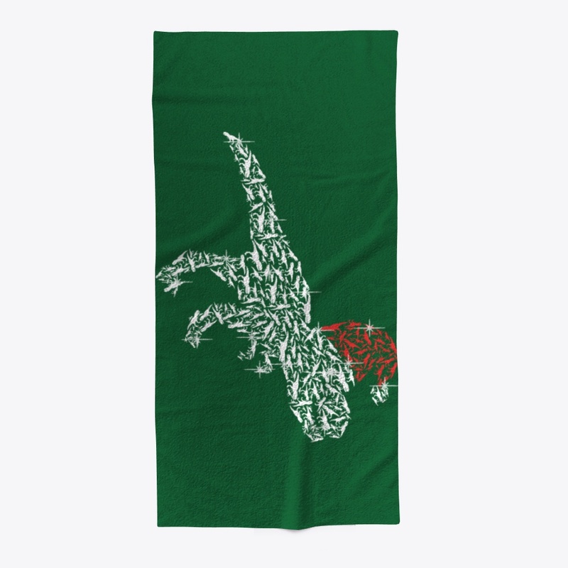 Dinosaur With Easter Egg Style