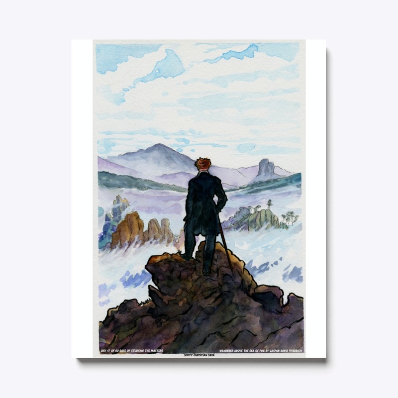 Wanderer above the Sea of Fog