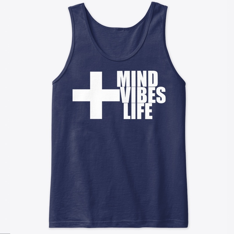 White Positive Mind Vibes Life