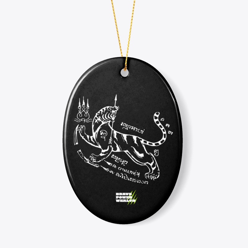 SAK YANT - TIGER ARMED WITH ARROW