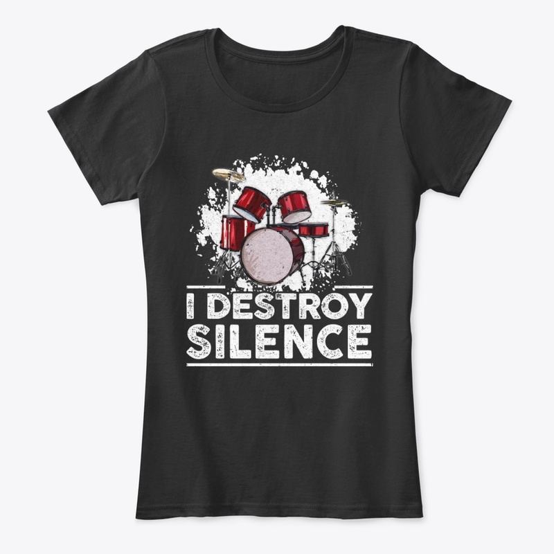 Drummer I Destroy Silence T-shirt