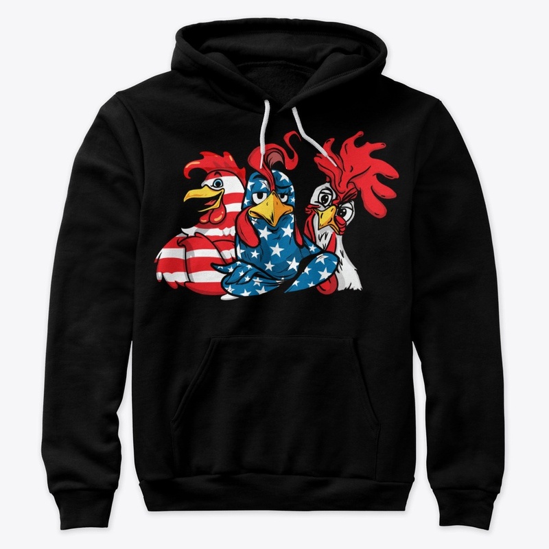 4th Of July Patriotic Chicken Lover Gift
