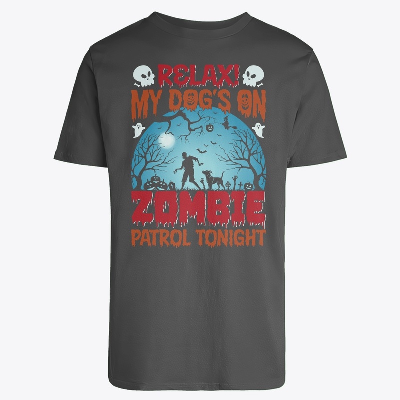 Dog Zombie Patrol Halloween T-Shirt