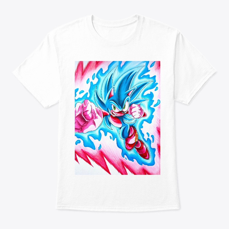 Super Sonic Blue Kaioken