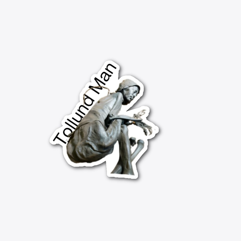 Tollund Man Sticker