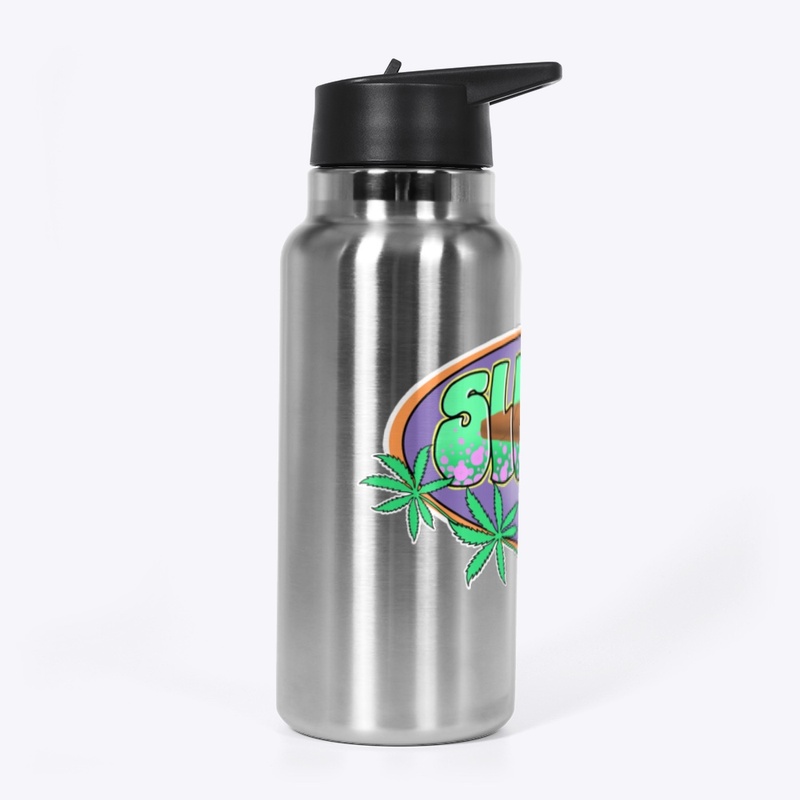 Slumped Canna Stainless Steal Bottle 