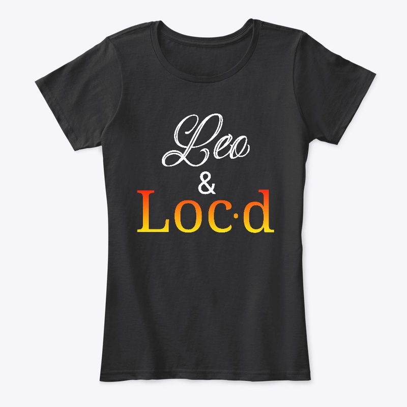 Leo & loc'd zodiac tee shirt