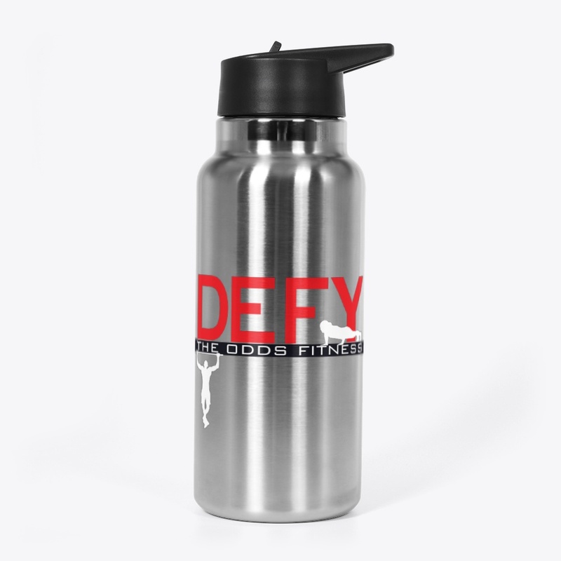 Defy The Odds Water Bottle