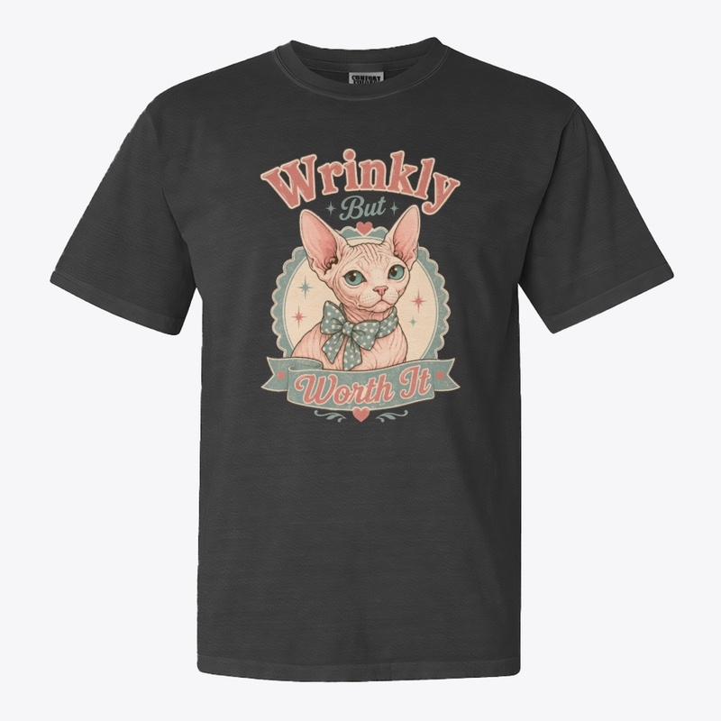 Wrinkly But Worth It Sphynx Cat