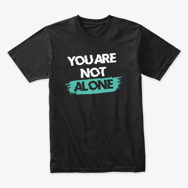 Design You Are Not Alone Edisi Black