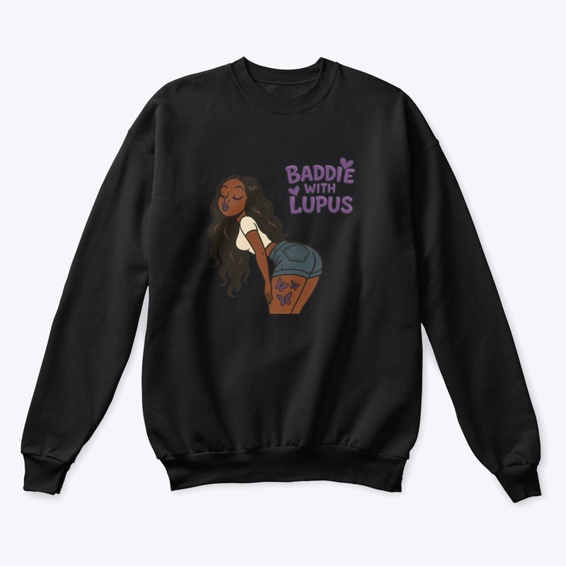 Baddie With Lupus Awareness Brown