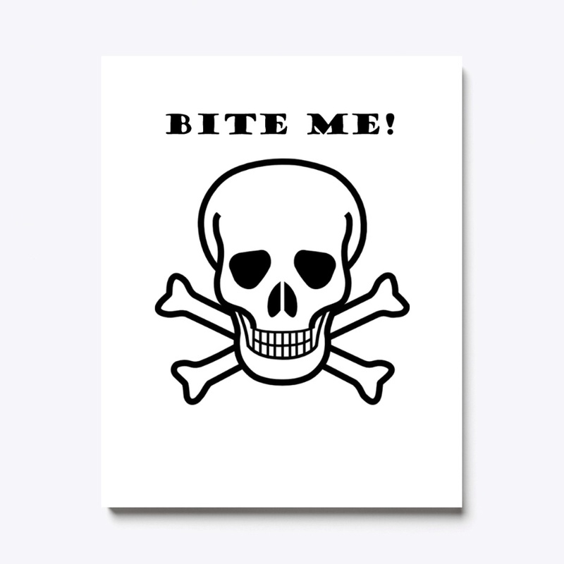 Bite Me Canvas Print