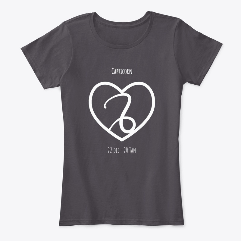 Capricorn Women's Classic Heart