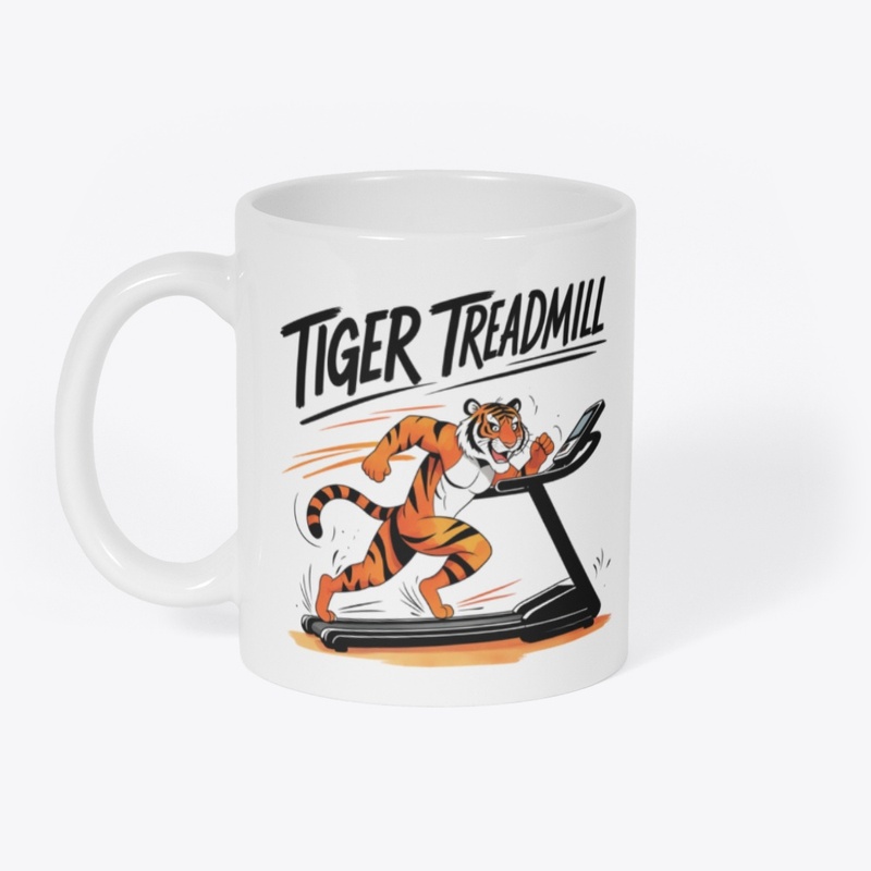 Tiger Treadmill – Funny Gym Workout 