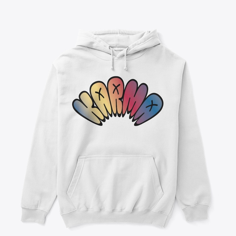 KARMA MULTI-COLOR LOGO HOODIE 