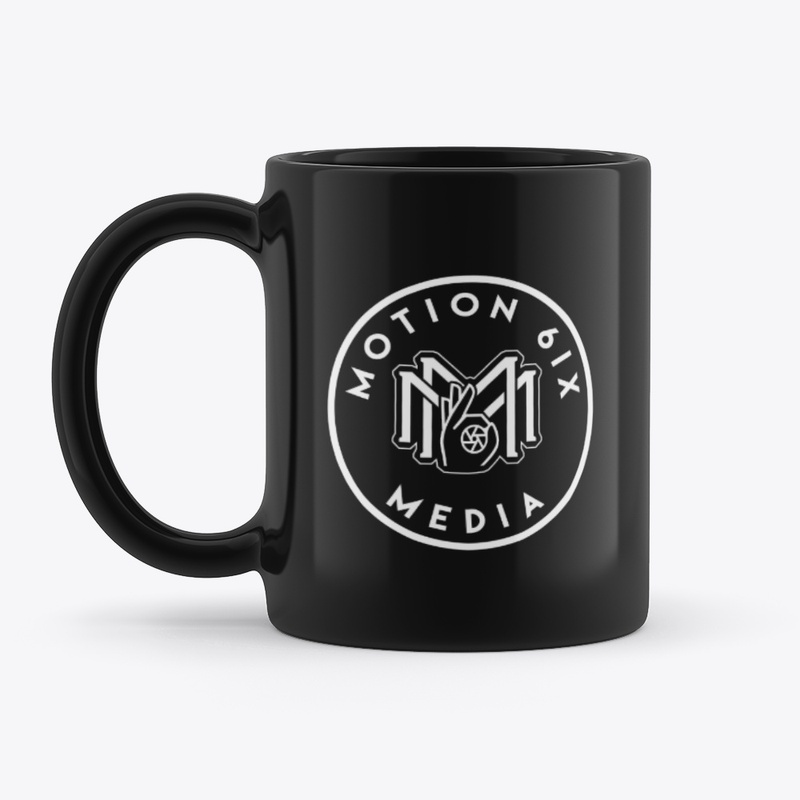 M6M Black Ceramic Mug