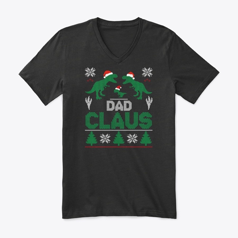 Mens Funny Papa Claus Christmas T-Shirt 