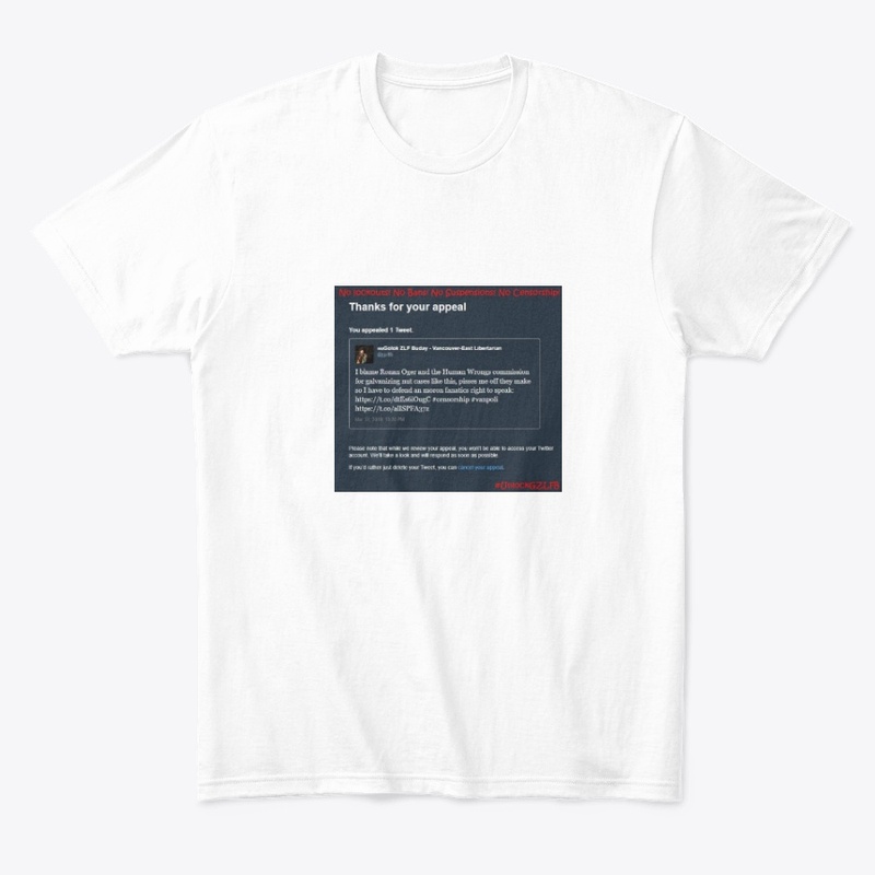 My Twitter Appeal Notice Swag