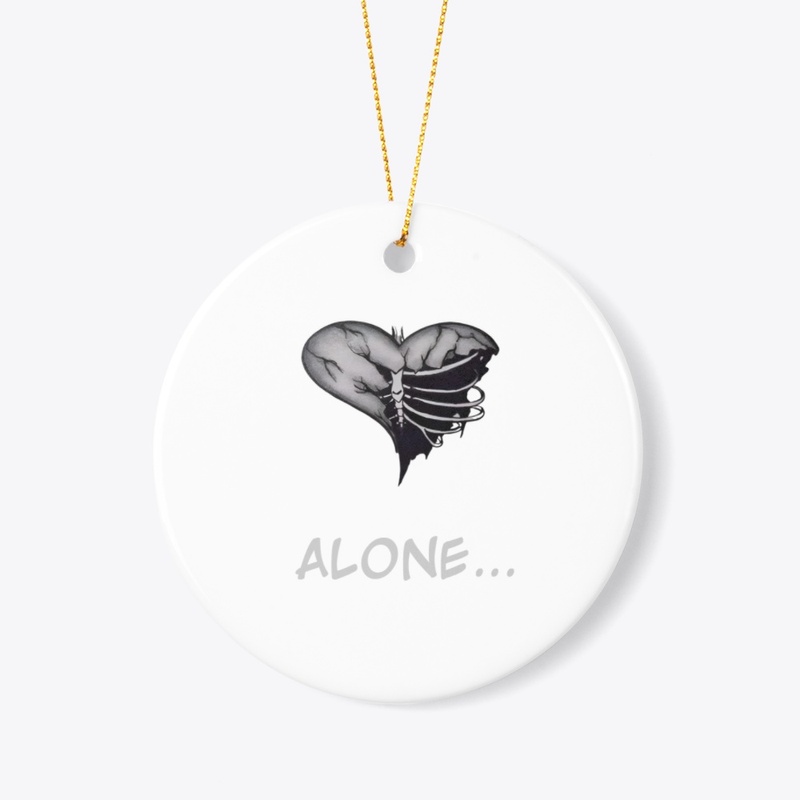 ALONE...