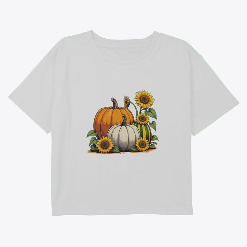 Pumpkins & Sunflowers Trio