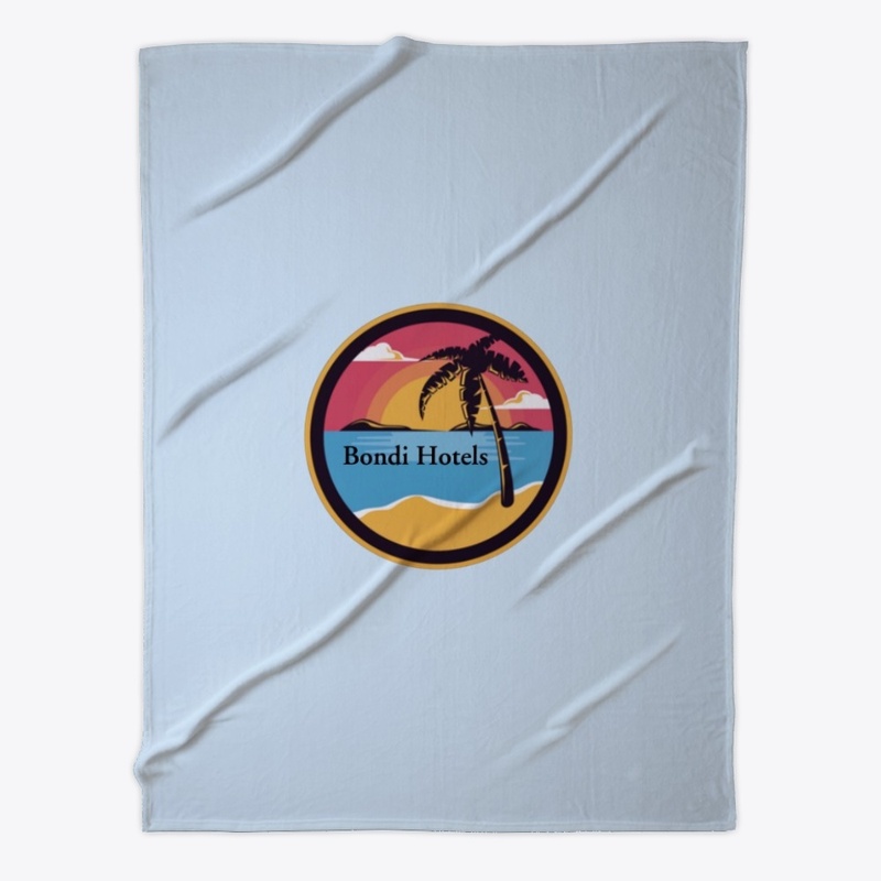 Bondi Hotels Logo | Fleece Blanket