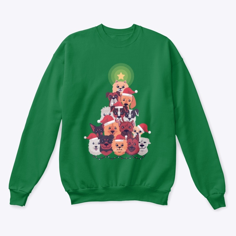 Pet Christmas Tree Sweatshirt 
