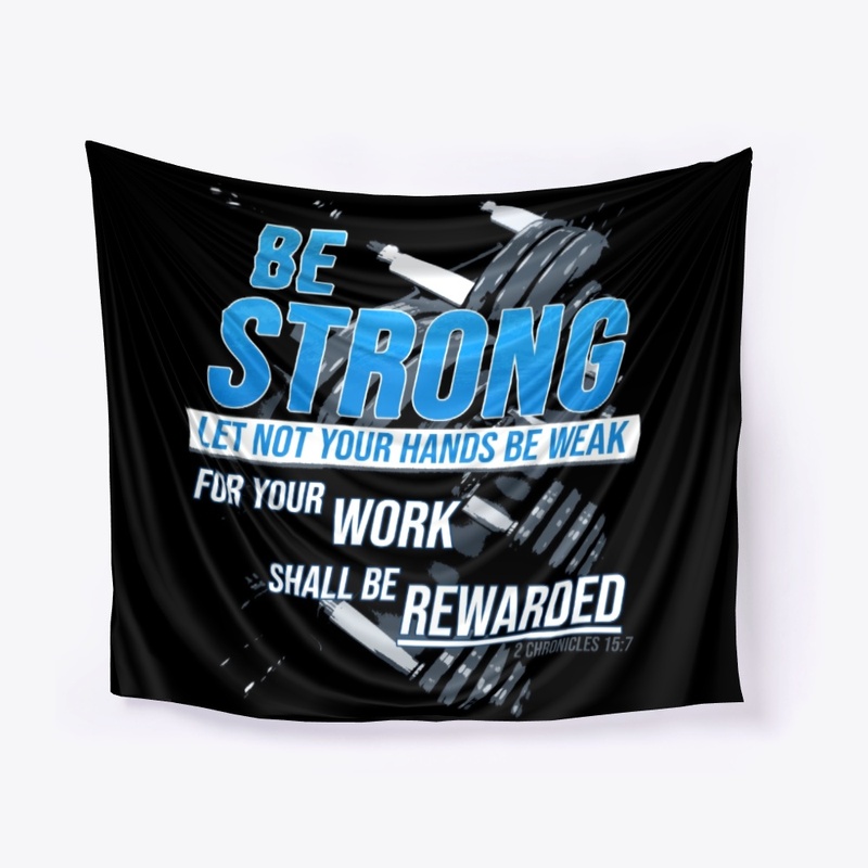 Fitness Motivation Be Strong Christian