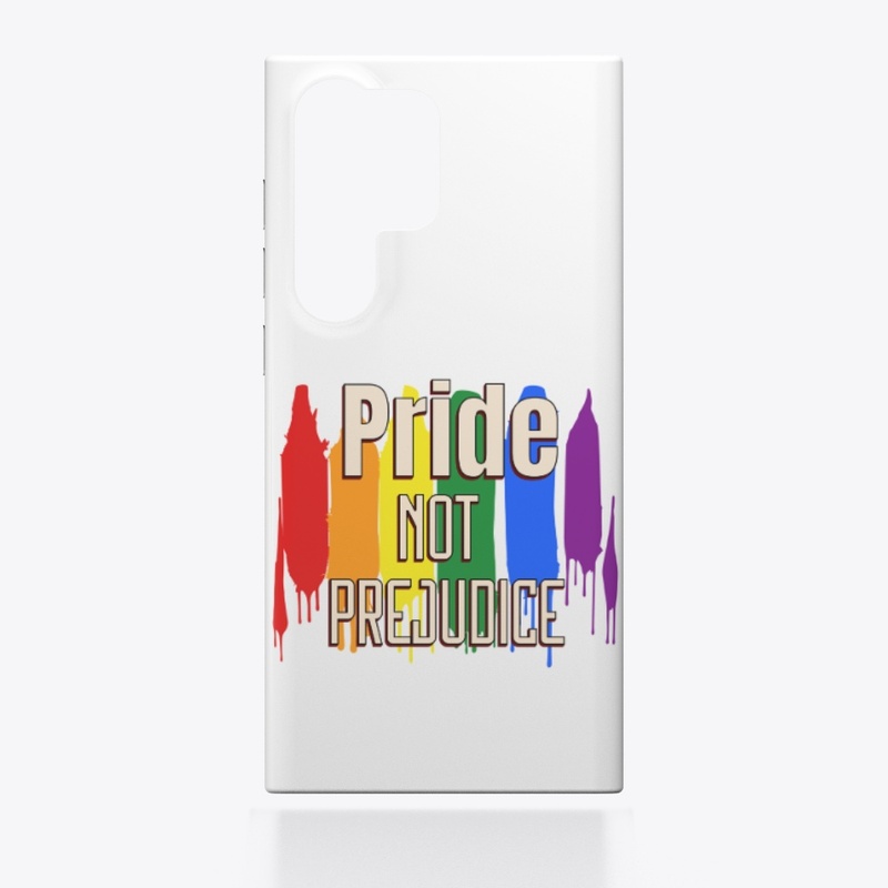 Pride Not Prejudice Paint Pride Flag