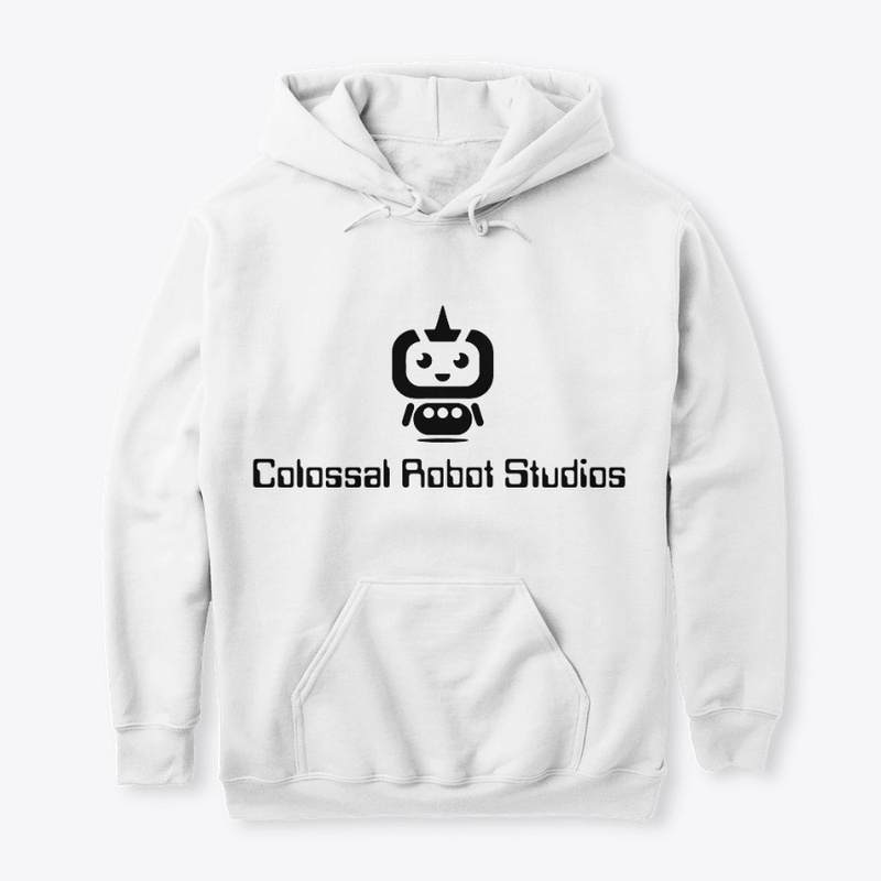 Black Colossal Robot Logo