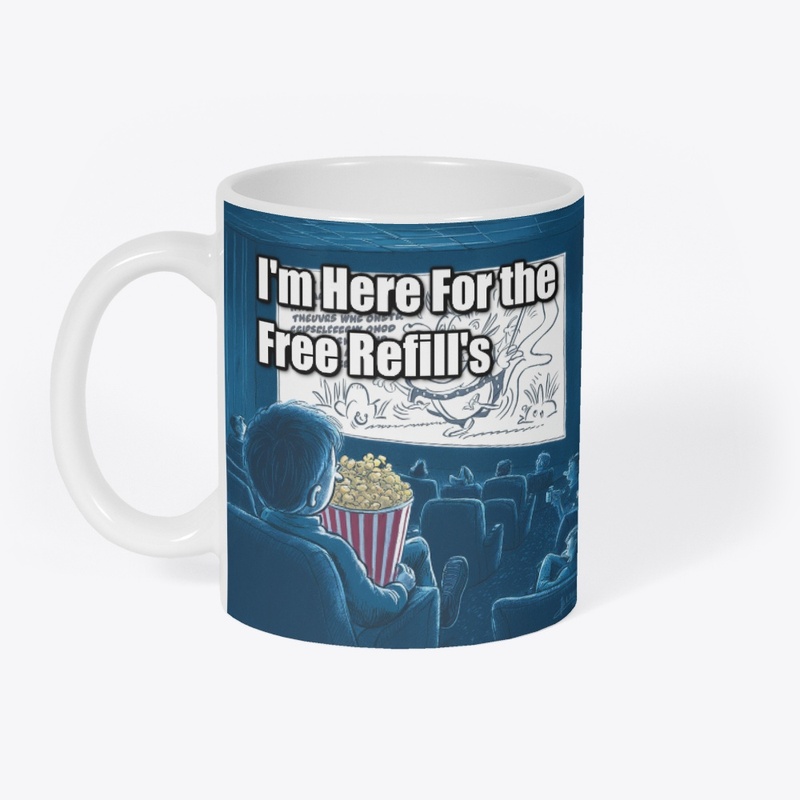 I'm here for the free refill's 
