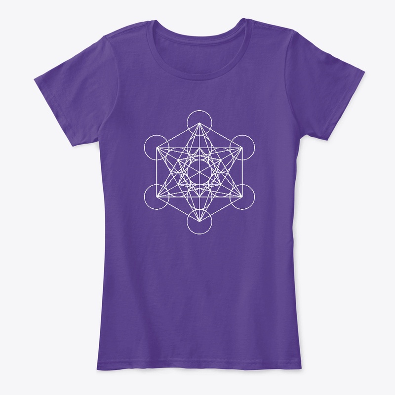 "Cubo di Metatron" (bianco)