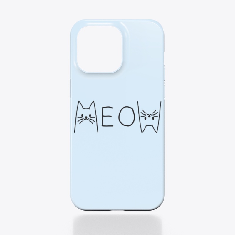Meow Cats, Playful Typography