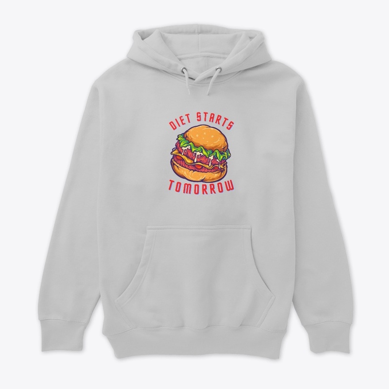 DIET STARTS TOMORROW BURGER FUNNY,GIFTS 