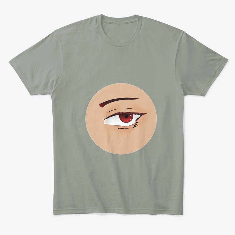 red anime eye 