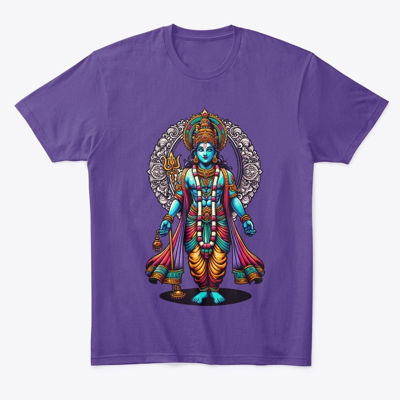 Hindu Deity Krishna Design 4