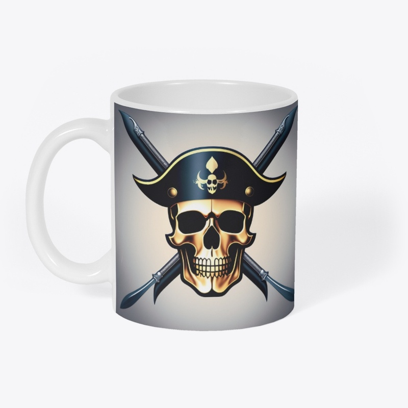 unique skull design skull picture mug