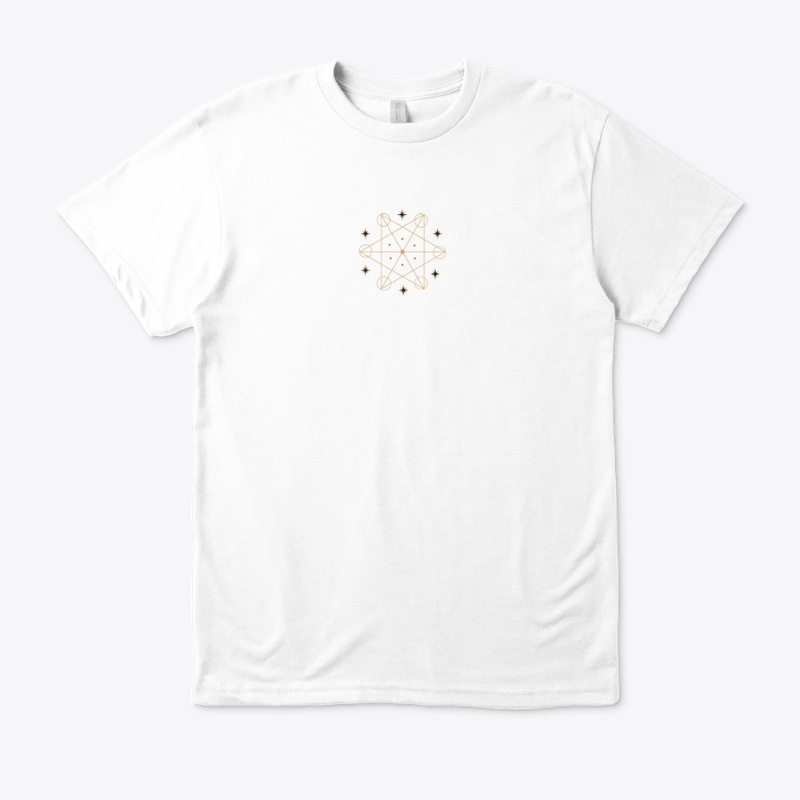 geomatrics logo style t - shirt