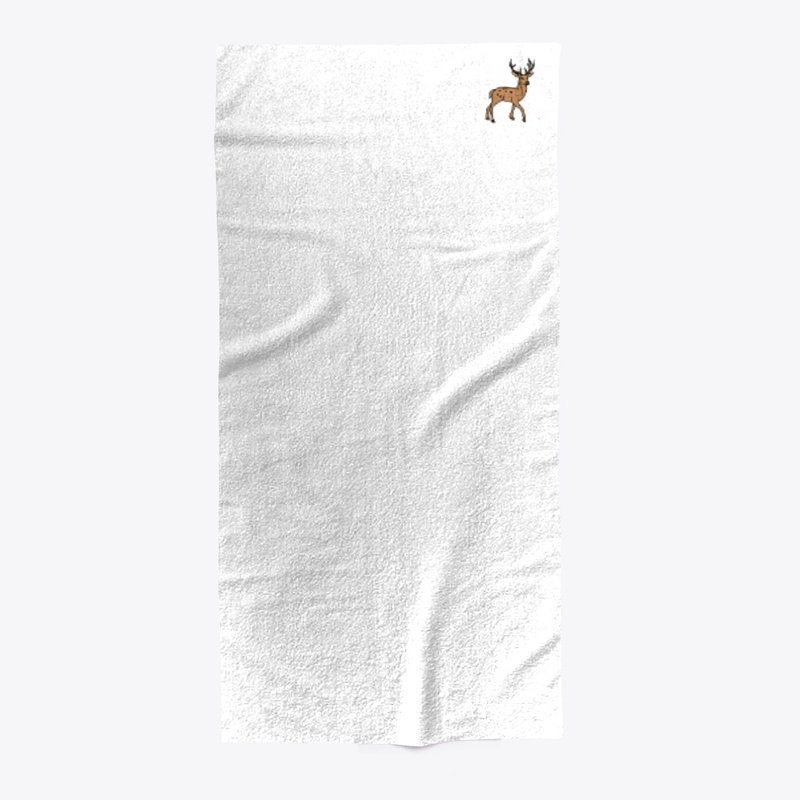 Deer Beach Towel 