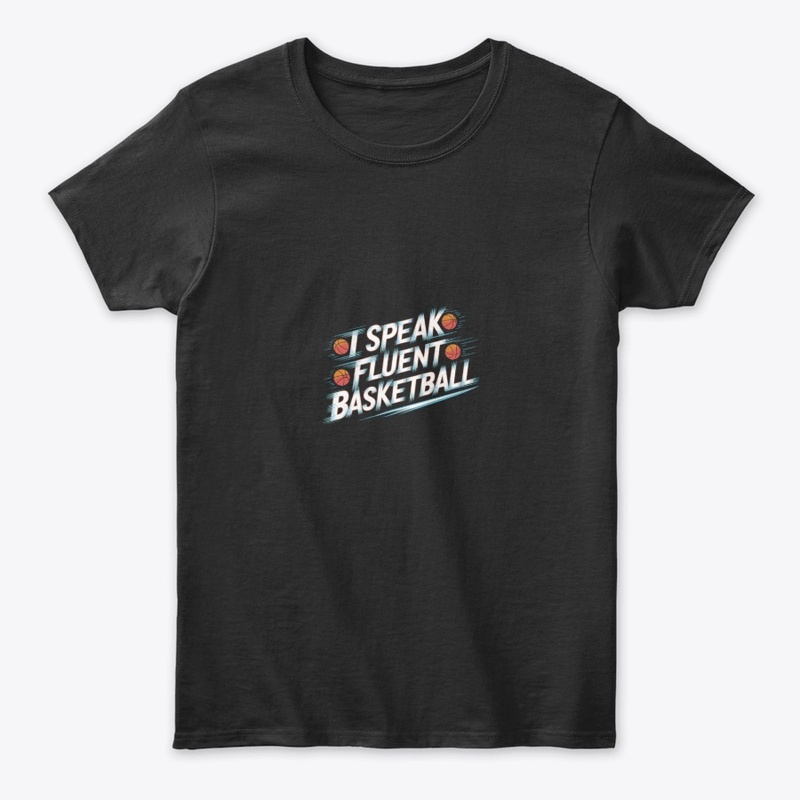 Bold Basketball T-Shirt for Game 