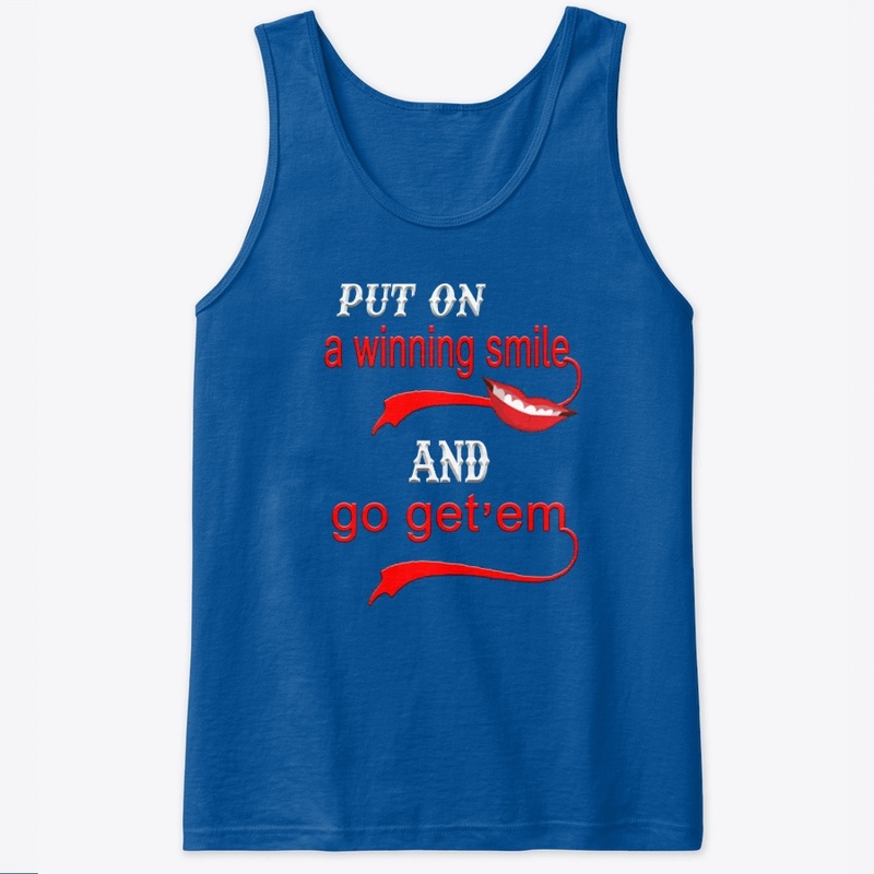 Put on a winning smile-cute t-shirt