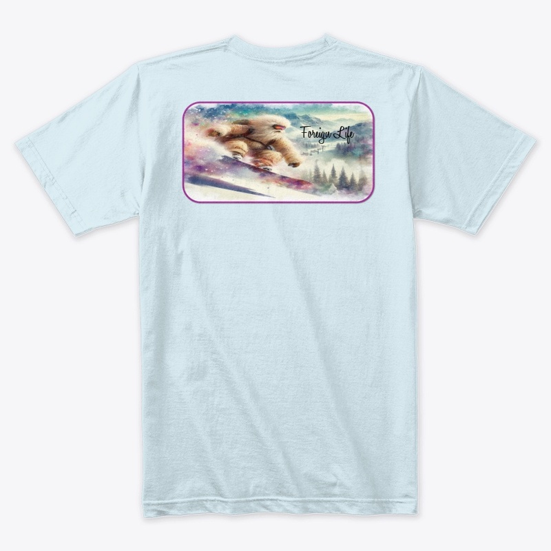 Foreign Life Yeti Snowboard 1